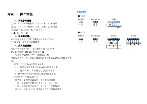 三相数显表操作说明