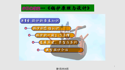 锅炉的基本知识PPT课件