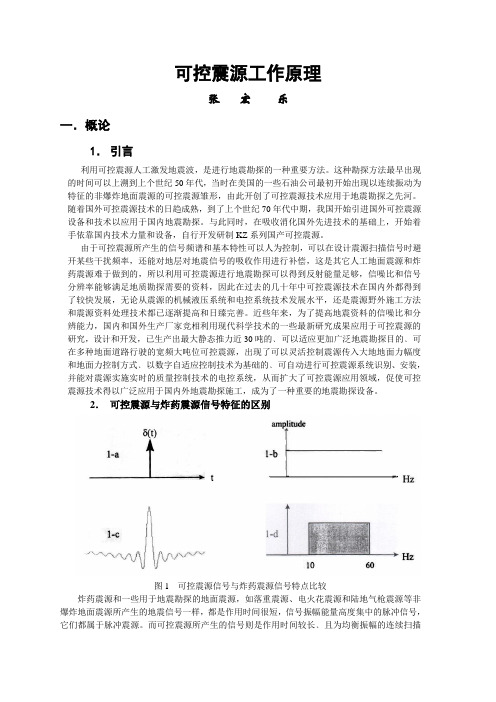 可控震源原理及说明