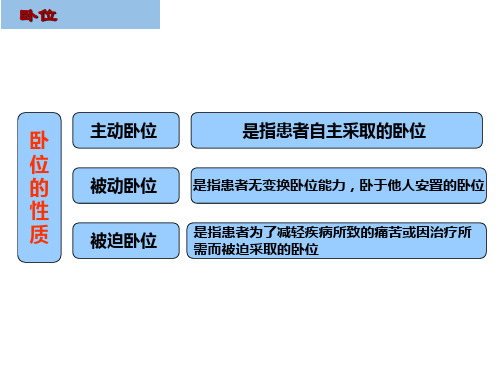 基础护理学 卧位与安全