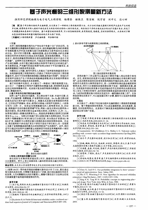 基于声光栅的三维形貌测量新方法