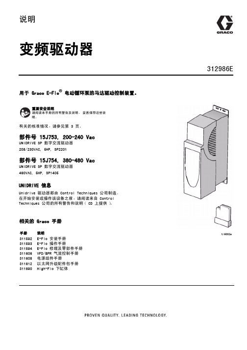 艾默生变频器基本校准手册