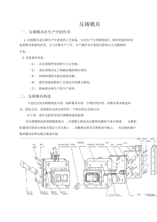 压铸模具讲解