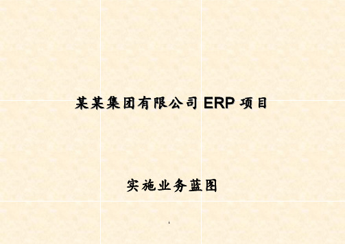 某集团金蝶K3 ERP项目实施方案规划