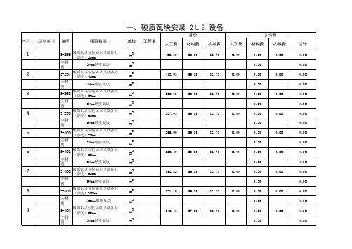 一、硬质瓦块安装 2-3.设备