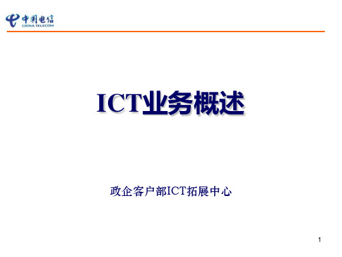 ICT业务概述 PPT课件