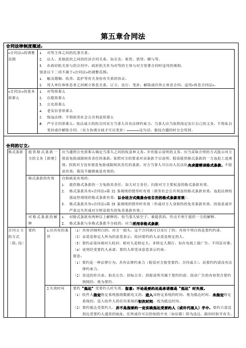 第五章合同法