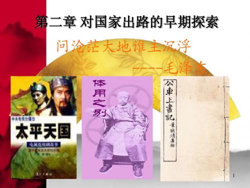 第二章对国家出路的早期探索