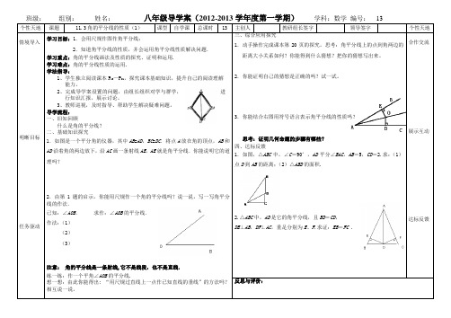 11  全等三角形导学案13-20