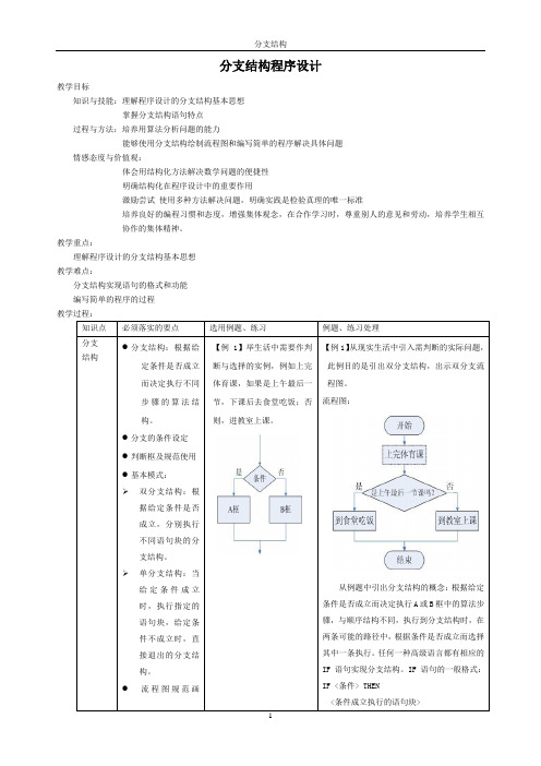 分支结构程序设计