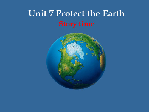 译林英语六年级上册  第七单元 Protect the Earth