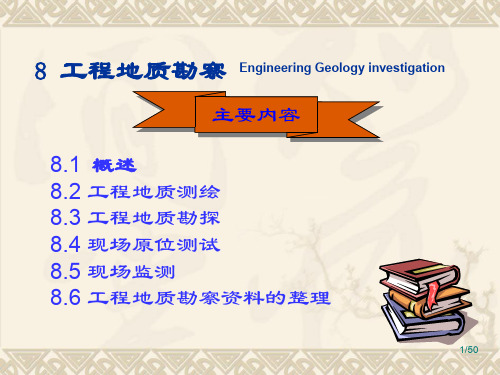 工程地质勘察ppt课件