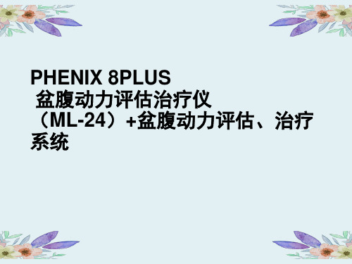 PHENIX 8PLUS 盆腹动力评估治疗仪