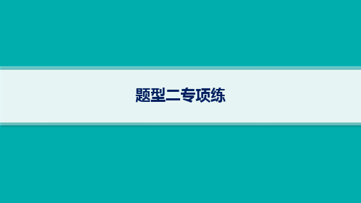 高考地理二轮总复习考前非选择题题型专项强化练 题型二专项练 (4)