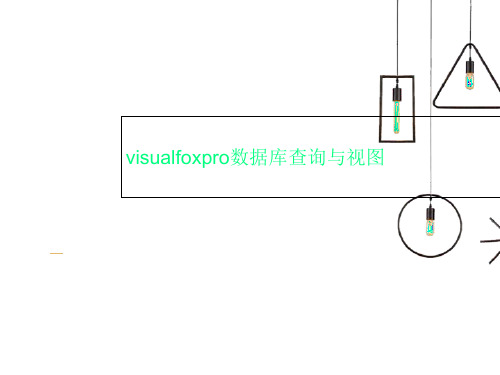 visualfoxpro数据库查询与视图