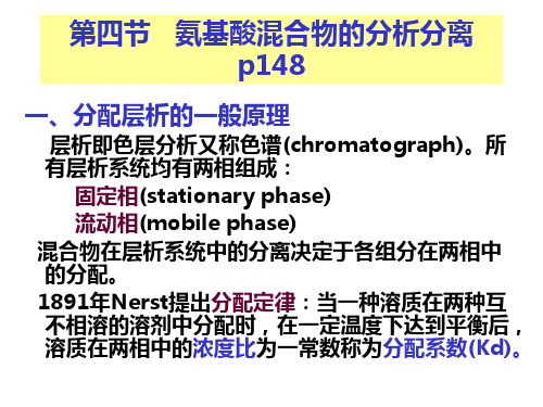 第3章 氨基酸分离分析