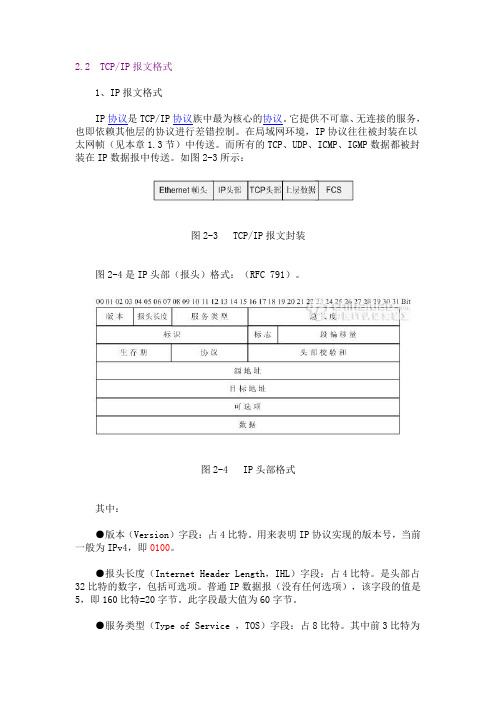 IP报文格式