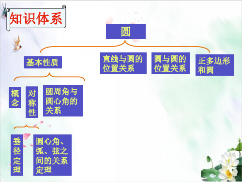 人教版九年级上册教材数学：圆复习课件演示