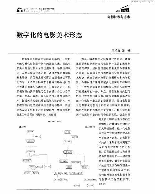 数字化的电影美术形态