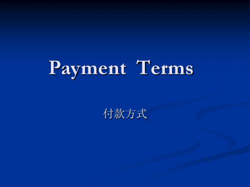 payment