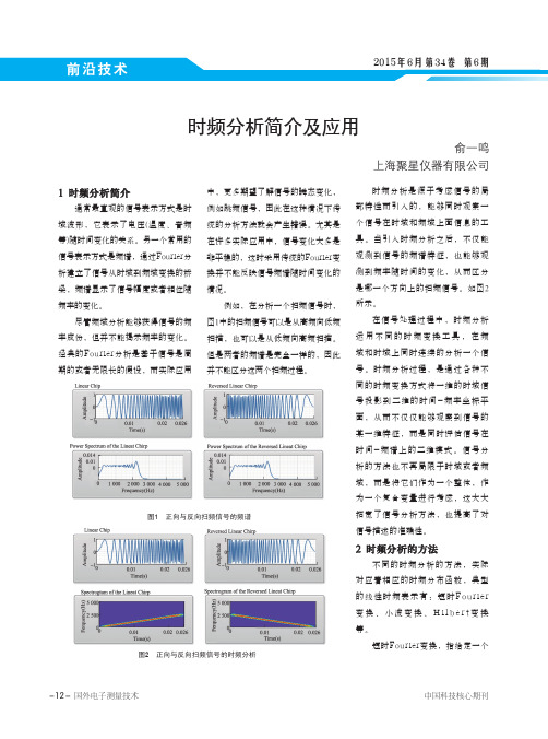 时频分析简介及应用