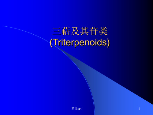 《萜及其苷》PPT课件 (2)