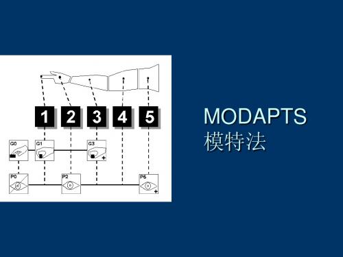 IE 七大手法培训 MOD法