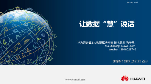 华为马千里_让大数据“慧”说话