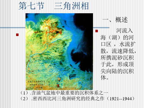 (沉积岩石学课件)三角洲