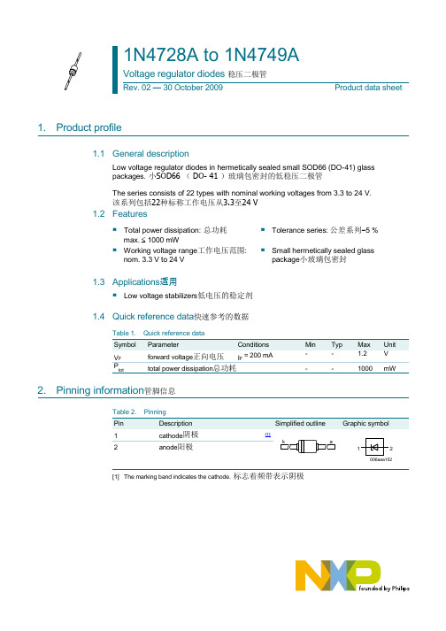 1N4749中文资料