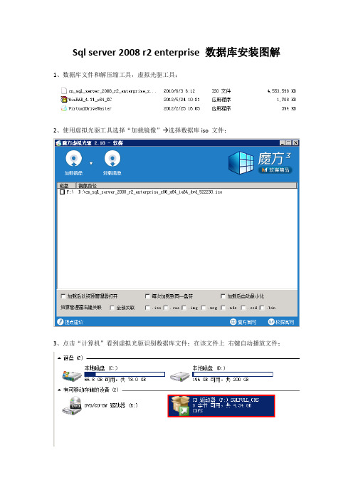 图解sql server 2008 r2安装