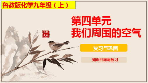 第4单元我们周围的空气复习与巩固---2024--2025学年九年级化学鲁教版(2024)上册