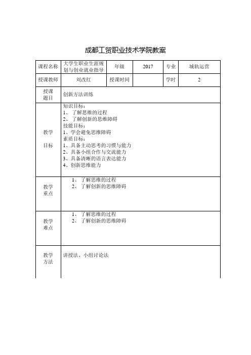 创新思维训练