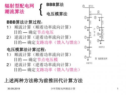 少网孔配电网潮流计算1-PPT文档资料16页