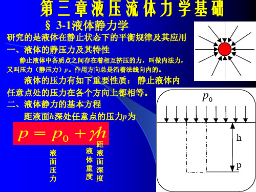 02-3流体力学基础_伯努力方程