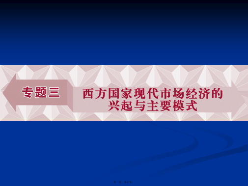 高中政治选修2课件专题三第1框罗斯福新政