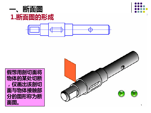 识读铣刀头中轴的零件图