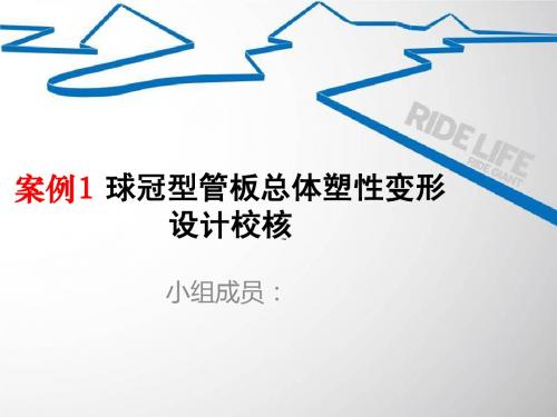 大连理工大学本科球冠形管板换热器