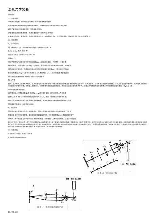 全息光学实验