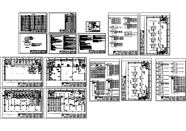 某工业车间电气施工图（含设计说明）