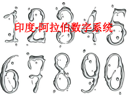 印度-阿拉伯数字系统