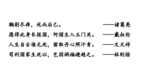 初中八年级上册政治精品教学课件 第四单元维护国家利益 第十课 建设美好祖国 第2课时天下兴亡匹夫有责