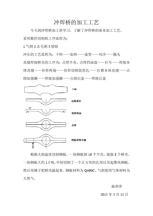 冲焊桥壳加工工艺