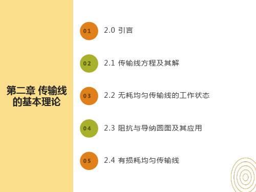 电磁场课件第二章传输线的基本理论