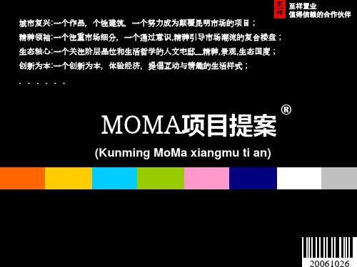 至祥_昆明MOMA项目市场定位策划提案_90PPT