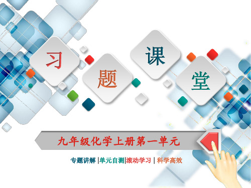 九年级上册化学第四单元自然界的水-滚动小专题(四) 化学用语