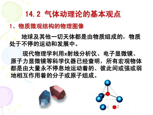 大学物理 气体动理论的基本观点