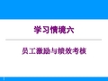 大学精品课件：学习情境六 员工激励与绩效考核