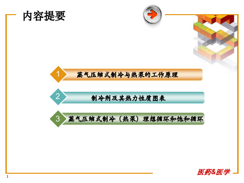 第二章蒸气压缩式制冷与热泵的热力学原理课堂课件