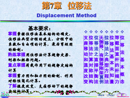 位移法知识讲解PPT127页